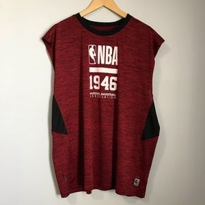 NBA Sports Men's Tank, Size 3XL, Colour Red.